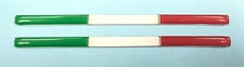 2 x ITALIAN FLAG COLOUR