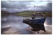Girl Josie, Loch Harport, Carbost, Isle of Skye, UK - 30" x 20" CANVAS - boats