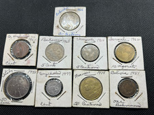 Lot of 9 Different Old Foreign