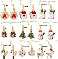 Christmas Novelty Earrings Available In Different Designs And Colours Great Gift
