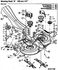  BLADE BELT FITS  MTD YARDMAN LAWNFLITE,     754-04069