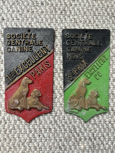 French dog show metal - french,
