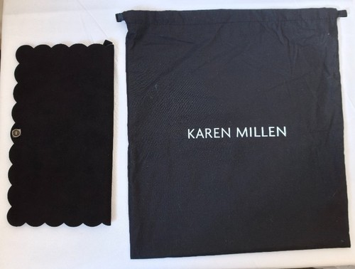 Karen millen black suede - karen,