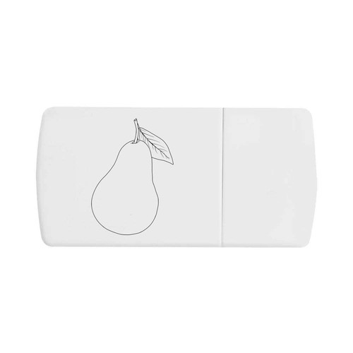 Ripe pear fruit pill box - 'ripe,