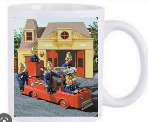 Trumpton the fireman - mug, new