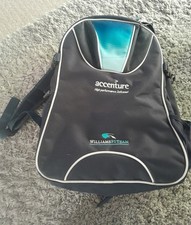 Williams Formula 1 F1 Team Accenture Navy Blue Rucksack Backpack New Tags 2750b