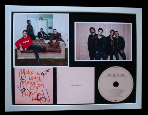 STEREOPHONICS+SIGNED+FRAMED+Ma