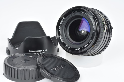 Sigma mini wide 28mm - 28mm, f/2.8