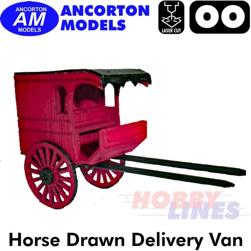 Delivery van horse drawn cart - delivery,