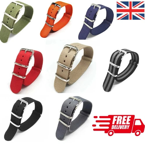 Nato watch strap nylon - nato,