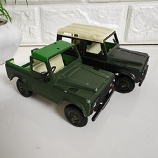 Britains Vintage Metal Land Rover Defender Metal  X  2 Spares / Repairs