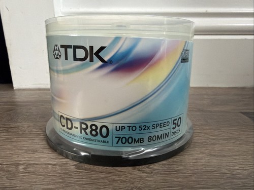 Tdk 50 recordable - tdk, cd-r