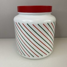 CLP Milk Glass Vtg Jar White