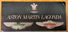 Aston Martin V8 Saloon, V8 Vantage, V8 Volante, Lagonda Brochure Prospekt