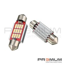 For Ford Focus Mk1 98-05 White Canbus Error Free Number Plate LED Lights Bulbs