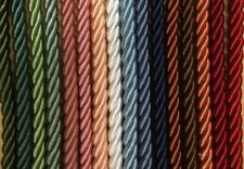 8mm Unflanged Colours Barley Twist Cord Piping Rope Braid Trim (1030) Per Metre