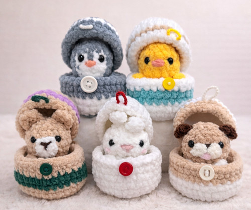 Amigurumi crochet baby animals - amigurumi,