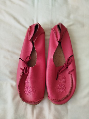 Women soft leather pink - women's,