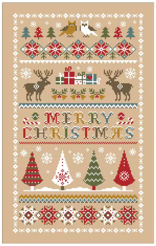 Counted cross stitch kit - 14, ct