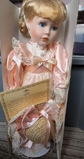 Leonardo Collection Porcelain Doll 16”- named 'Debbie’ (QC)