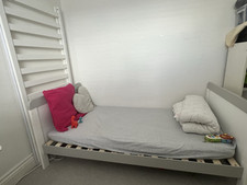 Tutti Bambini Roma Mini Sleigh Cot Bed wit Mattress 