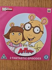 ARTHUR DVD DAILY MIRROR PROMO 2 EPISODES KIDS