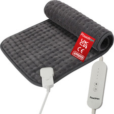 Electric Heat Pad Therapeutic Pad For Muscle Tension Back Neck Arms Pain Relief