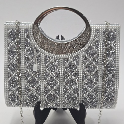 Opulaura silver rhinestone - silver,