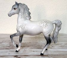 Beswick Prancing Arab Stallion Rare Version 1 Dapple Grey Gloss Model 1261 Vgc