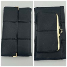 Vintage Wallet Black Leather