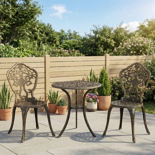 Piece cast aluminium garden - 3,