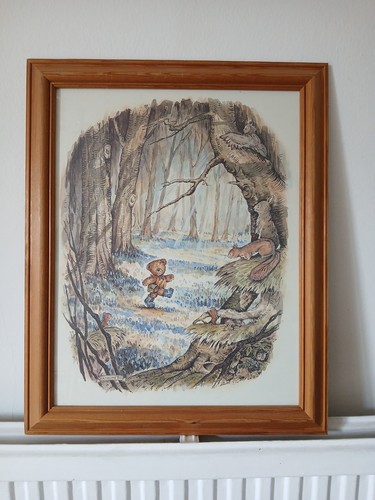 Rambling ted framed print - ted,