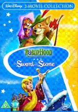 Robin Hood/Sword in the Stone (Disney) DVD (2007) Wolfgang Reitherman cert U 2