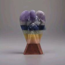 7 Chakra Angel Pocket Stone 2inch Size Lucky Charm Positive Energy  Protection