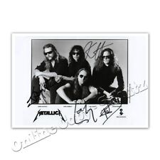 METALLICA - autograph photo /