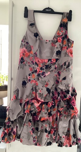 Monsoon grey floral bubble - grey,