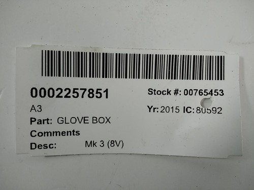 Audi glove box tdi line - tdi, 3