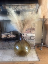 Brown Blown Glass Ornament Sculpture Art 