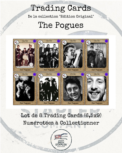 The pogues trading cards - the,