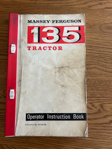Massey ferguson 135 operator - massey,