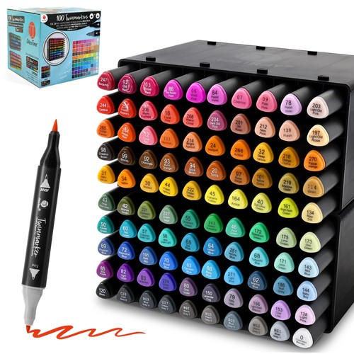Decotime twin alcohol markers - alcohol,