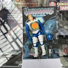 RARE vintage VISIONARIES ECTAR action figure hasbro COMPLETE spectral knight