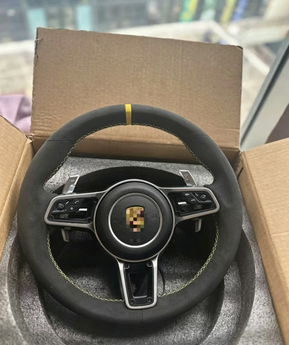 Alcantara steering wheel - alcantara,