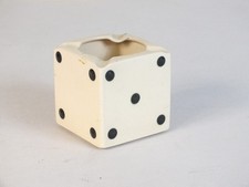 Vintage Dice Shaped Ashtray
