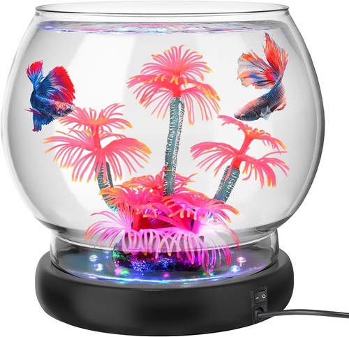 Hygger fish tank round - hygger,