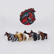 MOC Medieval Warhorse Knights