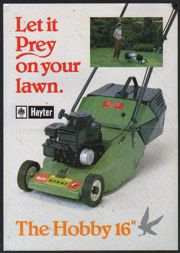 Hayter hobby pedestrian - hayter, 16"