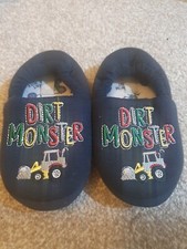 Jeff Banks Kids Dirt Monster Slippers Size 10