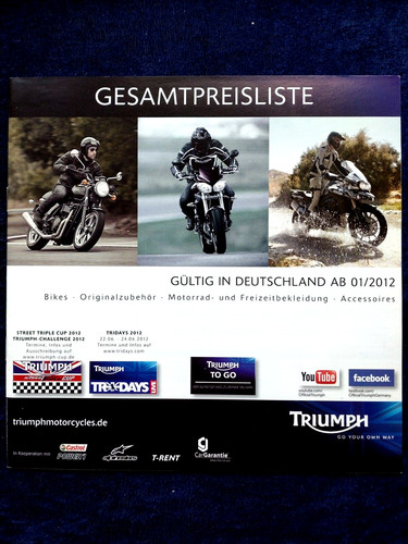 2012 triumph bonneville - 2012,