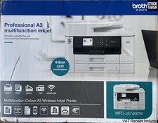 Brother MFC-J5740DW A3 Colour Inkjet Printer (Factory Sealed Box) Inks & VAT Inc